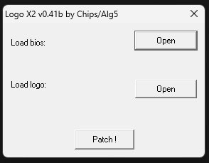 LogoX2 - Logo changer for Xecuter 2 BIOS